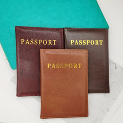 Pu Leather Pink Passport Cover Lovely Girl Passport Case