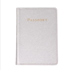 Pink Pu Leather Passport Cover Lovely Girl Case