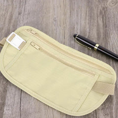Travel Pouch Hidden Wallet Passport Money Belt Bag Secret Security