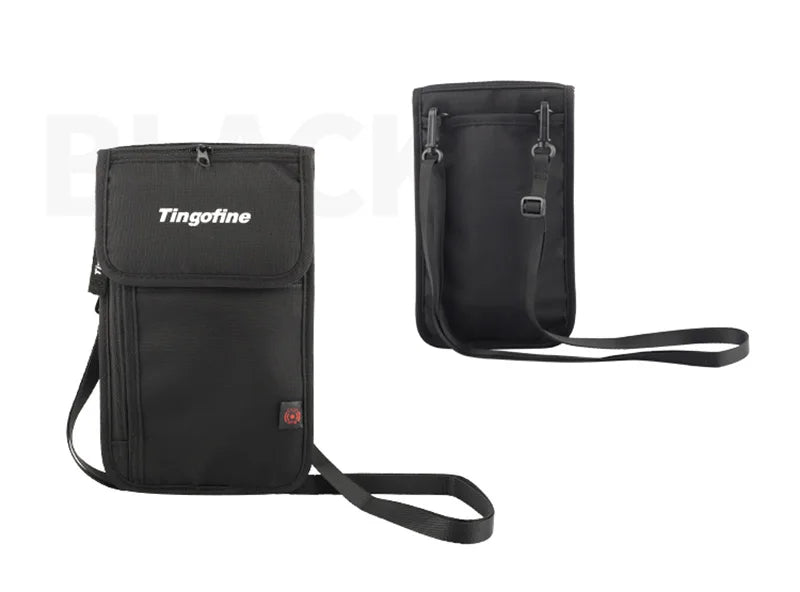 Travel Security Hidden Money Pouch Wallet RFID Blocking Slim Waterproof Neck Pas