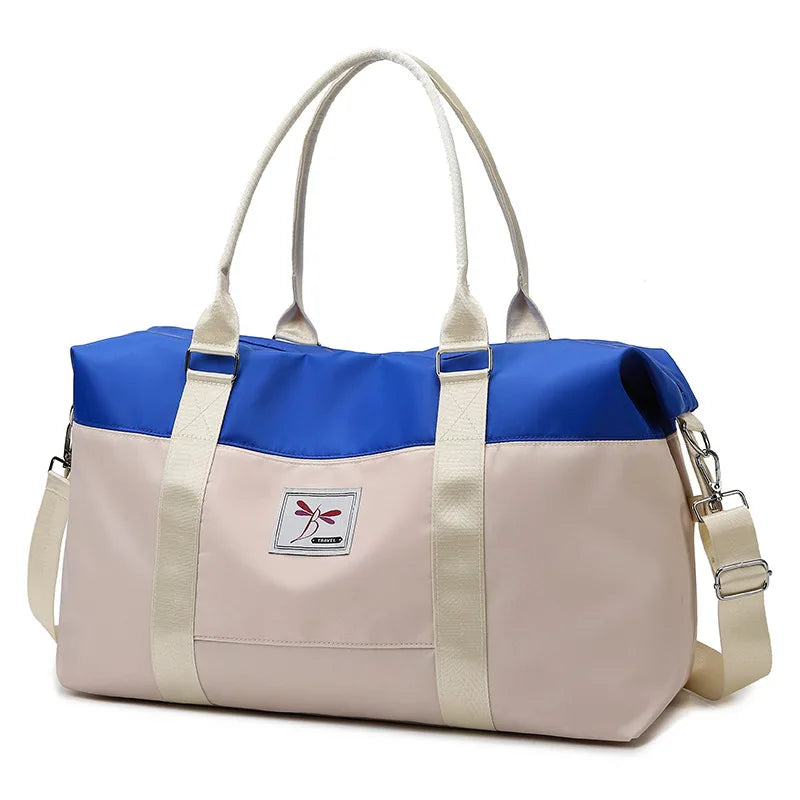 Water-Resistant Gym Duffel Bag Fitness Luggage Business Shoulder Bag