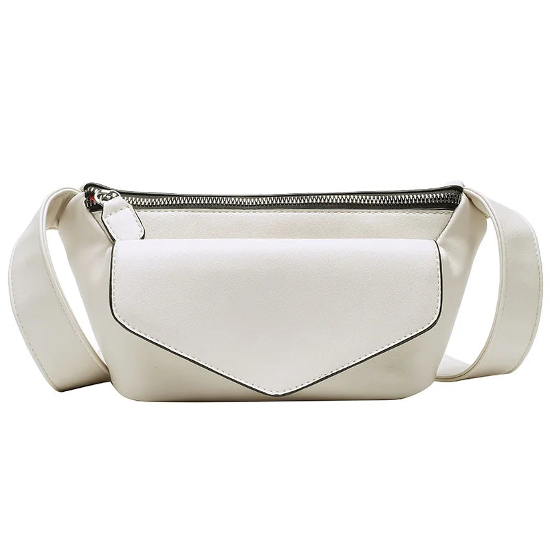 Small Chest Bag Women Fanny Pack Belt Purses Female Bolsos Solid Waist Bags