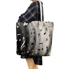 Bright Colors Women Shoulder Bag Landscape Starry Sky Print Handbags