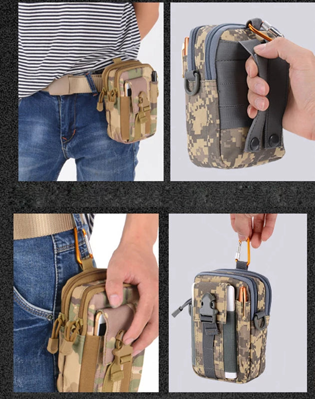 Waterproof Military Waist Pack Bum Bag Pouch