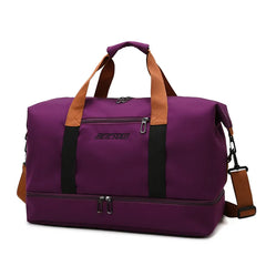 Large Capacity Travel Tote Bag Waterproof Gym Sports Weekend Messenger Bag