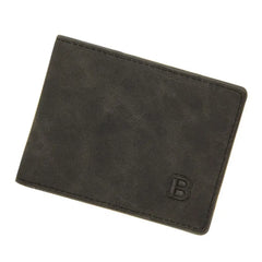 Retro Travel Wallet Men Money Clip for Boyfriend