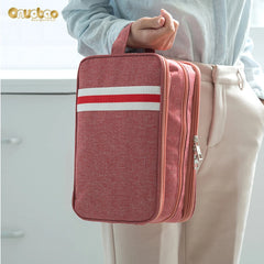 Waterproof Travel Wash Bag with Zipper for Men&Women