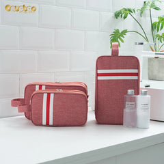 Waterproof Travel Wash Bag with Zipper for Men&Women