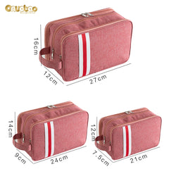 Waterproof Travel Wash Bag with Zipper for Men&Women