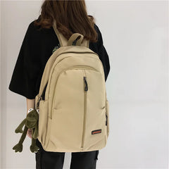 Waterproof Nylon School Backpack for Women