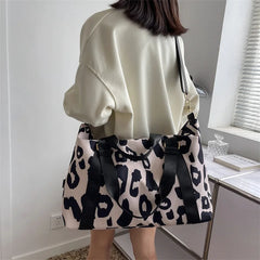 Waterproof Oxford Cloth Women's Shoulder Bag - Dry Wet Separation Fitness Bag