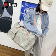 Large Capacity Travel Bag Waterproof Handbag Men Women Short Distance Luggage