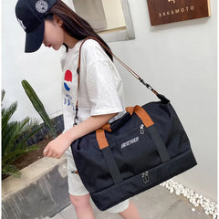 Large Capacity Travel Duffel Bag Waterproof Gym Handall