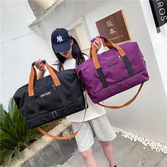 Large Capacity Travel Duffel Bag Waterproof Gym Handall