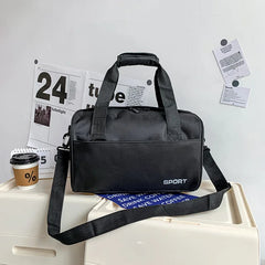 Canvas Duffel Gym Bag Men Women Foldable Weekender Organizer