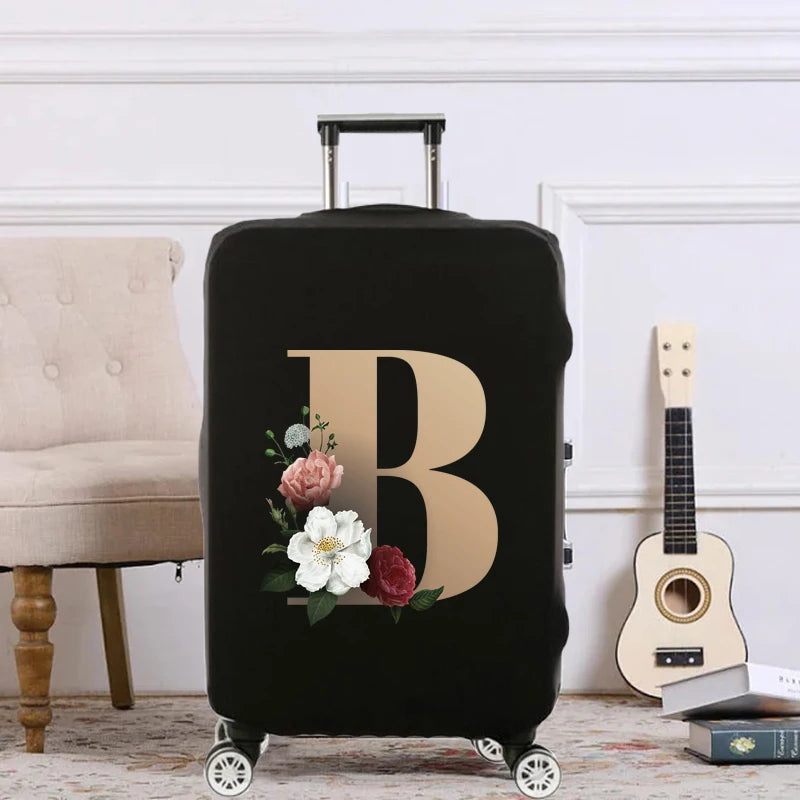 Travel Luggage Cover Thicker Bag 26 Letter Series Protective Case for 18-32 Inch