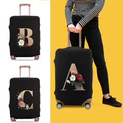 Travel Luggage Cover Thicker Bag 26 Letter Series Protective Case for 18-32 Inch