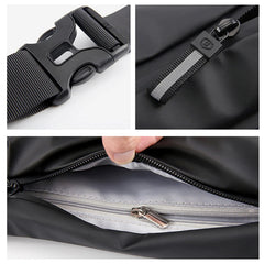 Waterproof Waist Bag for Women Men Outdoor Sports Crossbody Casual Purse
