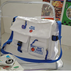Canvas Diagonal Cross Bags Youth Casual Large Shoulder Bag