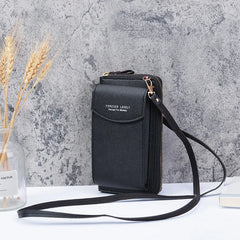 Mini Crossbody Bag Women PU Leather Shoulder Messenger Clutch