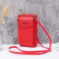 Mini Crossbody Bag Women PU Leather Shoulder Messenger Clutch