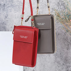 Mini PU Leather Crossbody Bag Women Shoulder Messenger