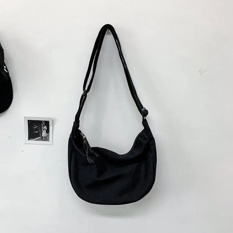 Hobos Canvas Shoulder Bag for Women, Youth Crossbody Messenger Bag