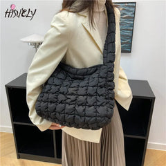 Quilted Shoulder Bag for Women Large Capacity Crossbody Handbag