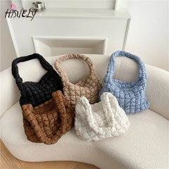 Quilted Shoulder Bag for Women Large Capacity Crossbody Handbag
