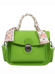 Top Handle Crossbody Bag for Women, PU Leather Shoulder Bag