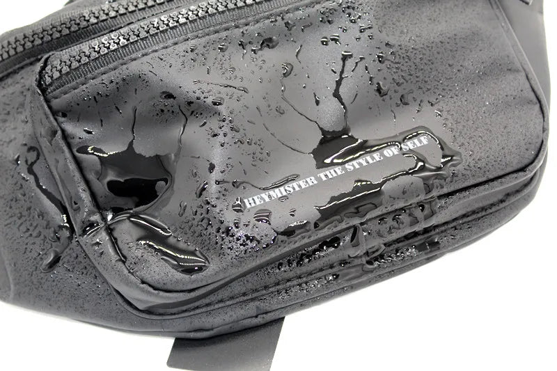 Street Unisex Waist Bag Chest Pack Waterproof Outdoor Sports Crossbody Bag