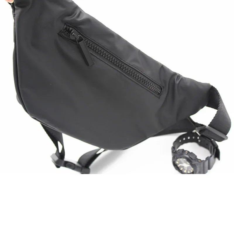 Street Unisex Waist Bag Chest Pack Waterproof Outdoor Sports Crossbody Bag