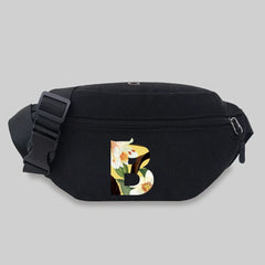 Pattern Waist Bag Chest Bag Unisex Student Sports Bum bag