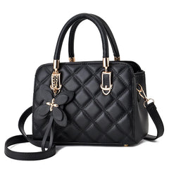 Women Diamond-shaped Portable Square Shoulder Messenger Bag