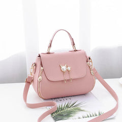 Texture Women's Shoulder Bag All-match Handbag for Autumn Messenger Ins