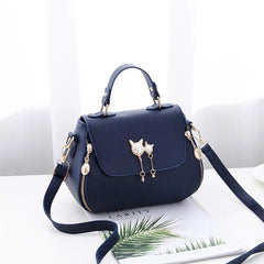 Texture Women's Shoulder Bag All-match Handbag for Autumn