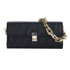 Chain Shoulder Bags for Women Texture Cover Shopping Bag