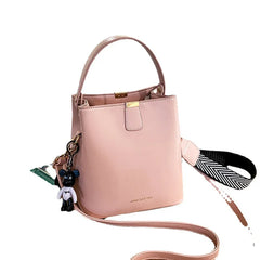 Portable Bucket Bag Female Autumn Wave Shoulder High-end Commuter Messenger Bag