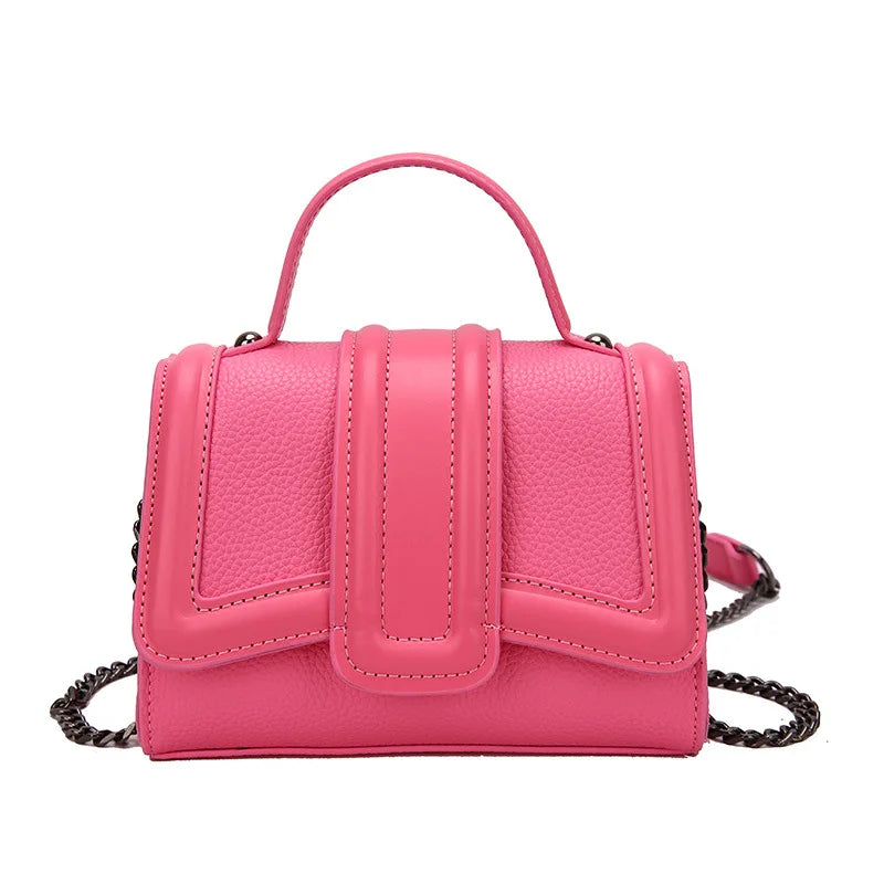 All-match Women Bag Chain Shoulder Messenger Small Square Tote Bag