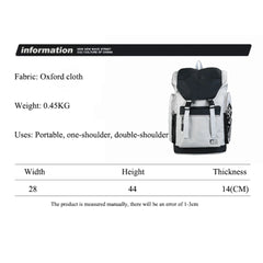 Lightweight Preppy Backpack Schoolbag Students Men Women School Bags