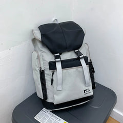 Lightweight Preppy Backpack Schoolbag Students Men Women School Bags