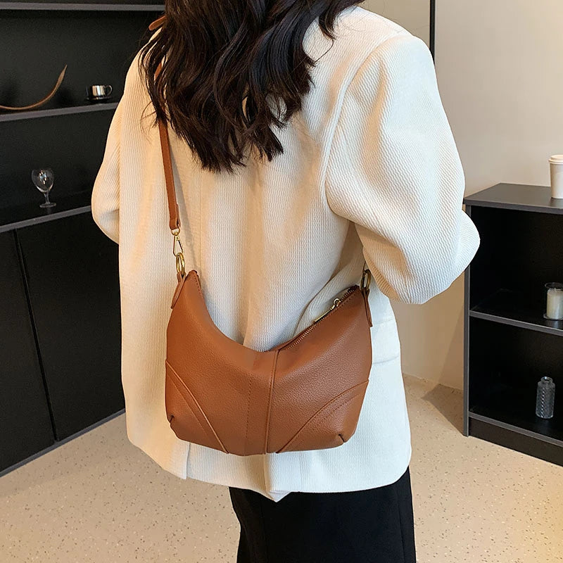 Hobos Handbags Women Shoulder Crossbody Bags Vegan Leather Messenger Bags