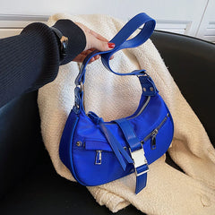 Nylon Satchels Handbags Purses Women Shoulder Bags