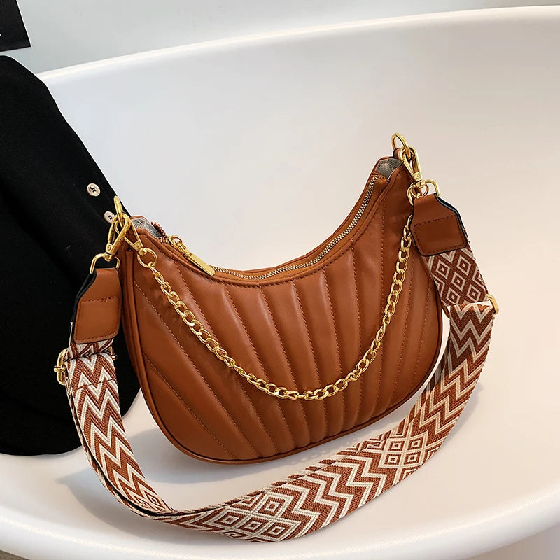 Quilted Hobos Shoulder Crossbody Bags Women Handbags and Purse