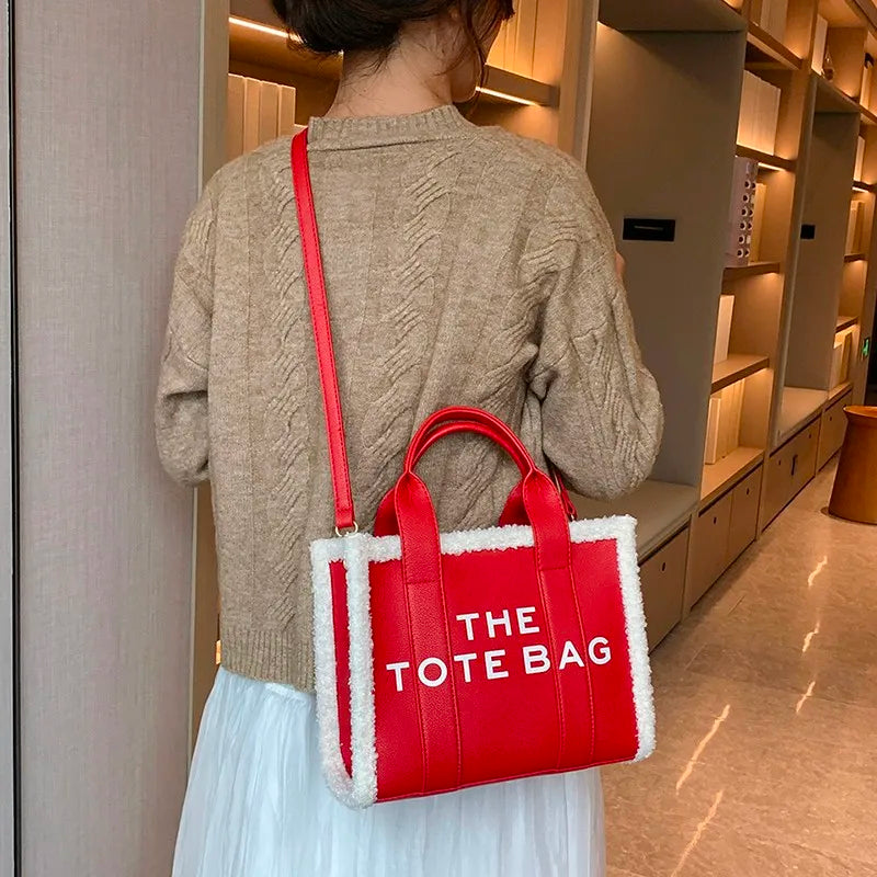Women's Tote Bag Handbag Shoulder Crossbody PU Leather Messenger Bag