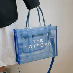 Transparent PVC Handbag Purses Shoulder Crossbody Bag for Women