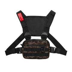 Hip Hop Chest Rig Bag Tactical Vest Streetwear Chest Packs