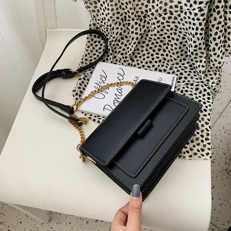 Leather Shoulder Bag Crossbody Handbag Purse