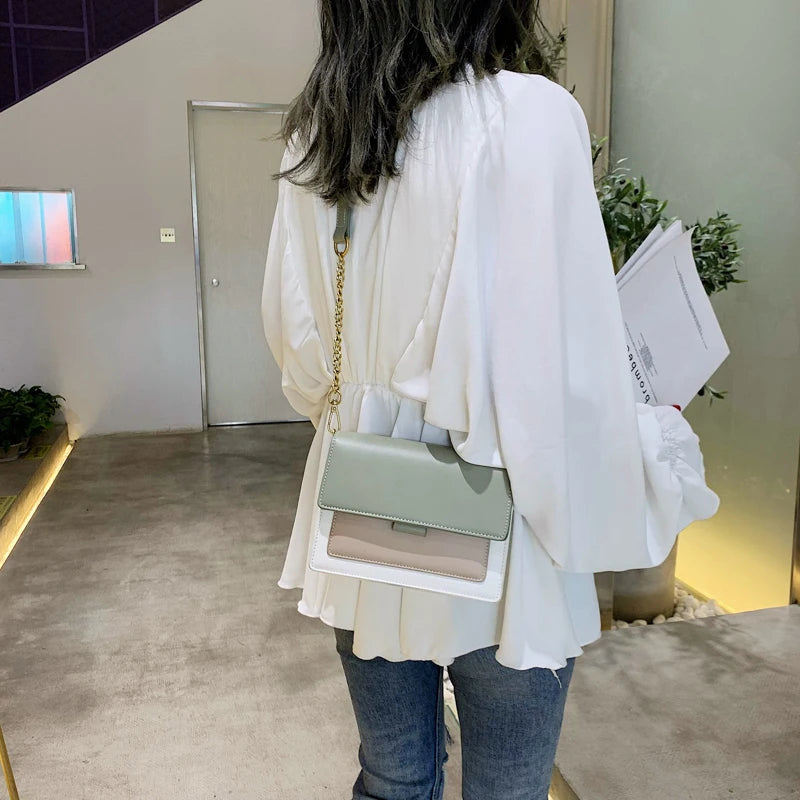 Leather Shoulder Bag Crossbody Handbag Purse