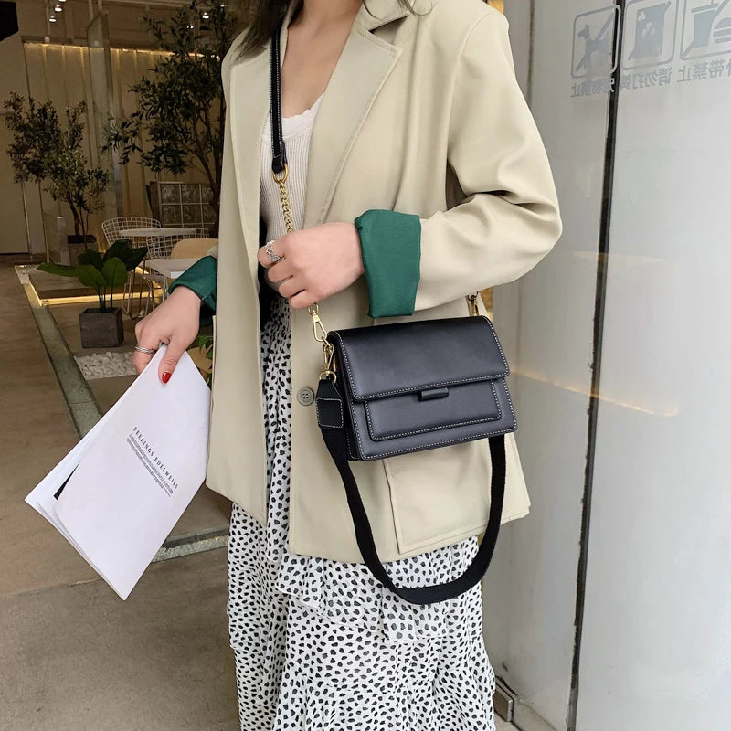 Leather Shoulder Bag Crossbody Handbag Purse
